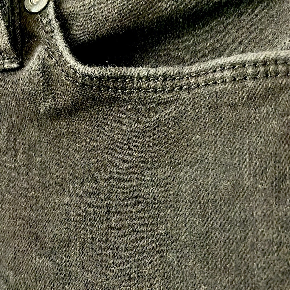 Ann Taylor Loft Black Curvy Skinny Jeans size 26/2 - Picture 4 of 11